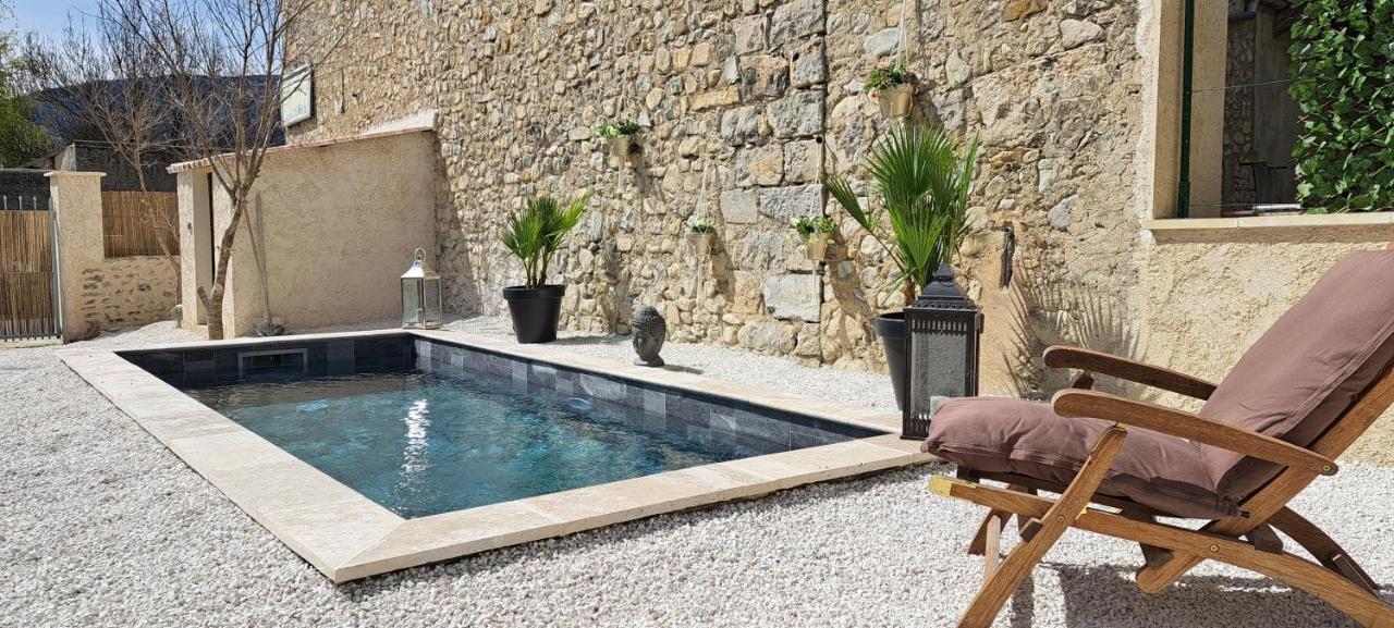 Le Mazet Sainte-Jalle, Piscine Chauffee, Jardin Clos, Barbecue En Baronnies Provencales ภายนอก รูปภาพ