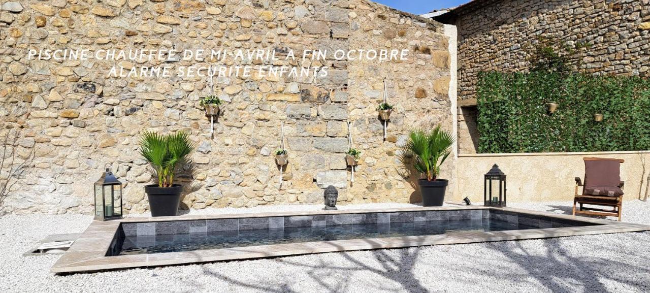 Le Mazet Sainte-Jalle, Piscine Chauffee, Jardin Clos, Barbecue En Baronnies Provencales ภายนอก รูปภาพ