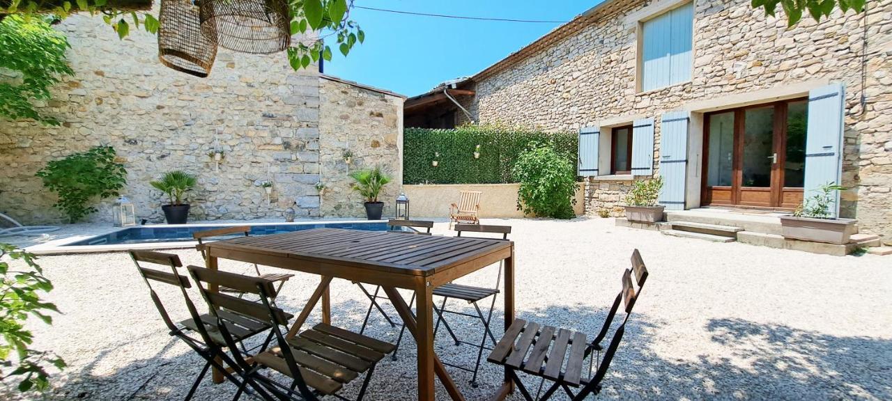 Le Mazet Sainte-Jalle, Piscine Chauffee, Jardin Clos, Barbecue En Baronnies Provencales ภายนอก รูปภาพ
