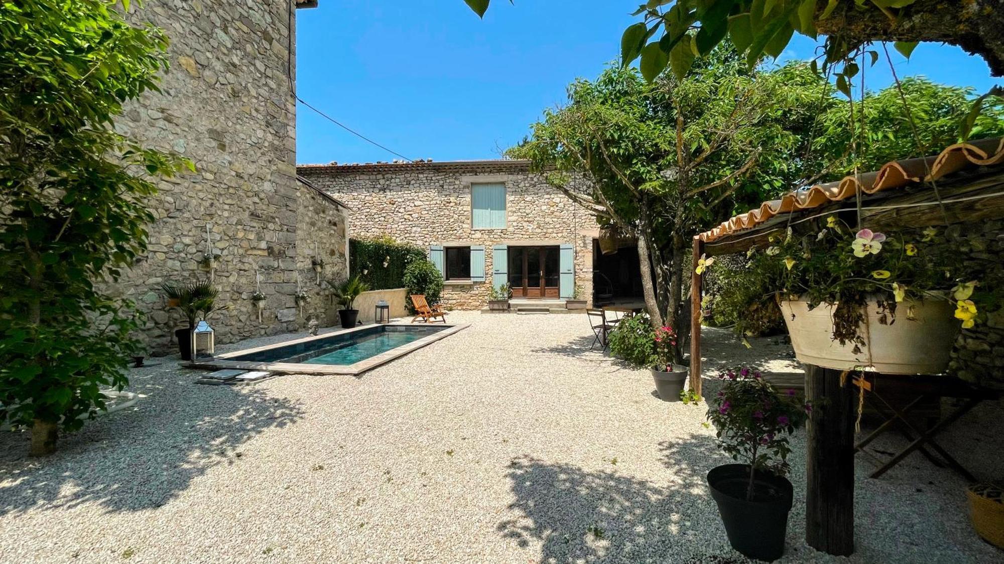 Le Mazet Sainte-Jalle, Piscine Chauffee, Jardin Clos, Barbecue En Baronnies Provencales ภายนอก รูปภาพ