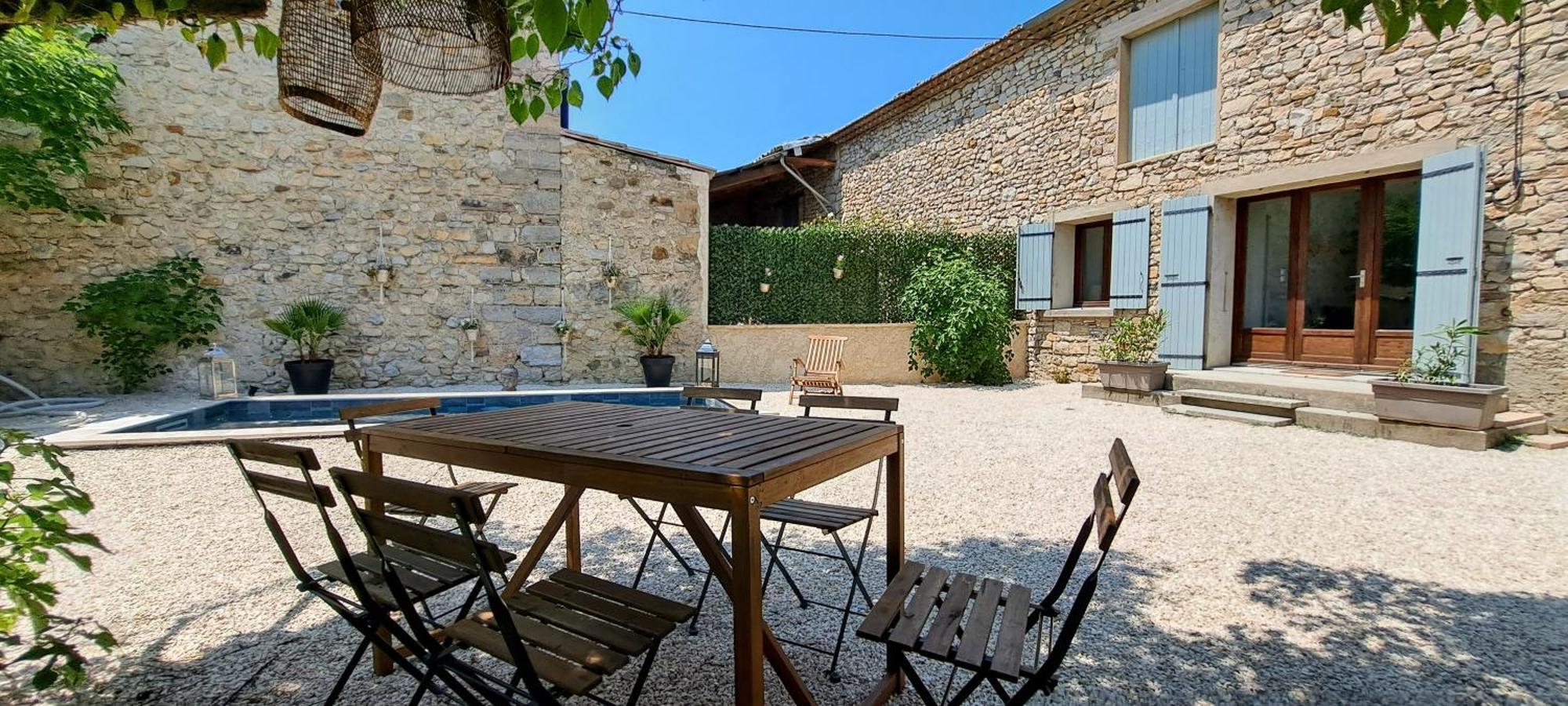 Le Mazet Sainte-Jalle, Piscine Chauffee, Jardin Clos, Barbecue En Baronnies Provencales ภายนอก รูปภาพ